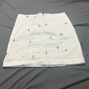 Sunflower mini skirt